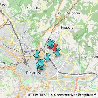Mappa Via Maffei, 50133 Firenze FI, Italia (1.39545)