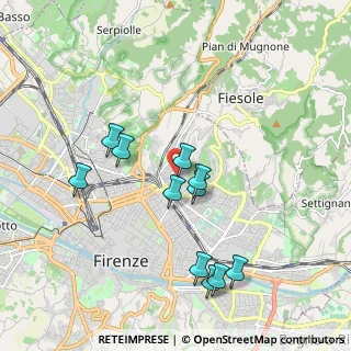 Mappa Via Maffei, 50133 Firenze FI, Italia (1.90273)