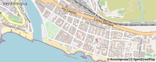 Mappa Ventimiglia