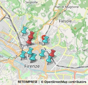 Mappa Via Domenico Cirillo, 50133 Firenze FI, Italia (1.76636)