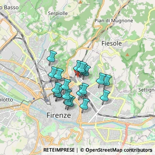 Mappa Via Mario Pagano, 50133 Firenze FI, Italia (1.368)