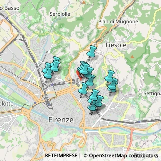 Mappa Via Domenico Cirillo, 50133 Firenze FI, Italia (1.316)