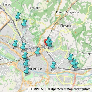 Mappa Via Mario Pagano, 50133 Firenze FI, Italia (2.49714)