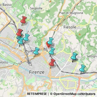 Mappa Via Mario Pagano, 50133 Firenze FI, Italia (2.29154)