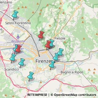 Mappa Via Domenico Cirillo, 50133 Firenze FI, Italia (4.38833)