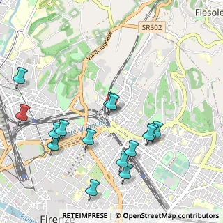 Mappa Via Mario Pagano, 50133 Firenze FI, Italia (1.172)