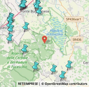 Mappa SP 111, 50054 Fucecchio FI, Italia (6.3685)