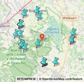 Mappa SP 111, 50054 Fucecchio FI, Italia (4.7475)