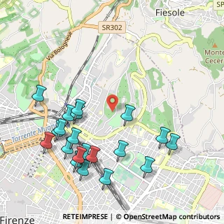 Mappa Via delle Forbici, 50133 Firenze FI, Italia (1.2115)