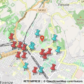 Mappa Via delle Forbici, 50133 Firenze FI, Italia (1.2295)