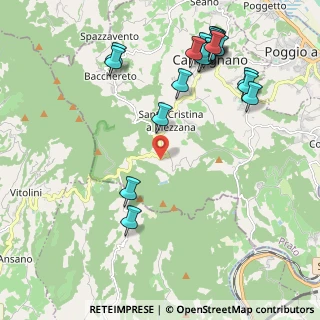 Mappa Via Giardino, 59015 Capraia e limite FI, Italia (2.5945)