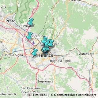 Mappa Via Guglielmo Pepe, 50133 Firenze FI, Italia (3.7525)