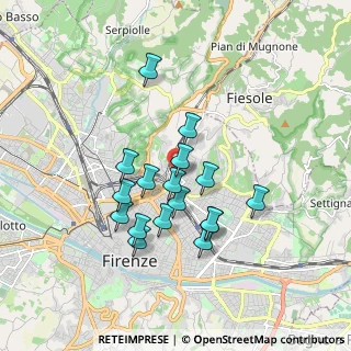 Mappa Via Guglielmo Pepe, 50133 Firenze FI, Italia (1.53765)