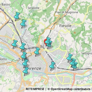 Mappa Via Guglielmo Pepe, 50133 Firenze FI, Italia (2.51286)
