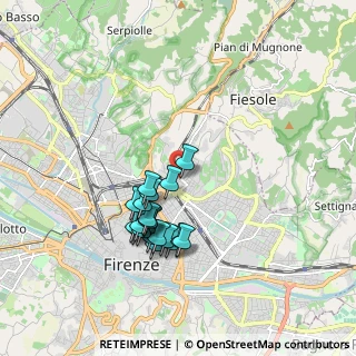 Mappa Via Guglielmo Pepe, 50133 Firenze FI, Italia (1.6705)