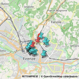 Mappa Via Guglielmo Pepe, 50133 Firenze FI, Italia (1.672)