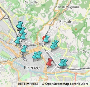 Mappa Via Guglielmo Pepe, 50133 Firenze FI, Italia (2.01467)