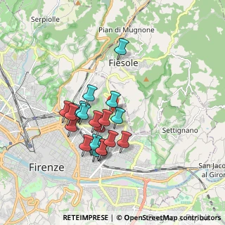 Mappa Via del Frullino, 50133 Firenze FI, Italia (1.539)