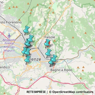 Mappa Via del Frullino, 50133 Firenze FI, Italia (3.64231)
