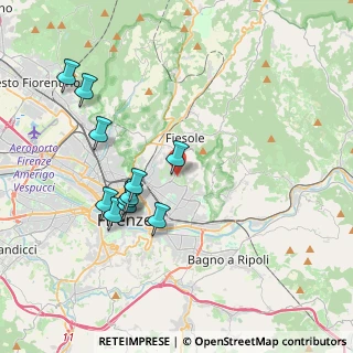 Mappa Via del Frullino, 50133 Firenze FI, Italia (3.83636)