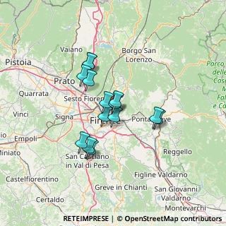 Mappa Via del Frullino, 50133 Firenze FI, Italia (10.36714)