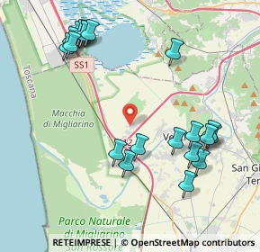 Mappa Via del Feo, 56019 Vecchiano PI, Italia (4.748)