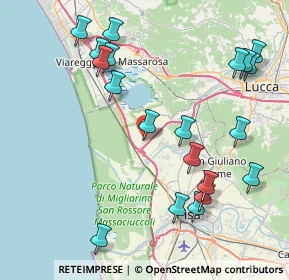 Mappa Via del Feo, 56019 Vecchiano PI, Italia (9.682)