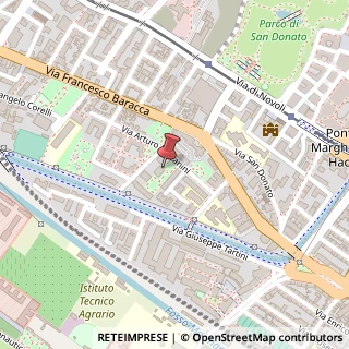 Mappa Via Arturo Toscanini, 23a, 50127 Firenze, Firenze (Toscana)