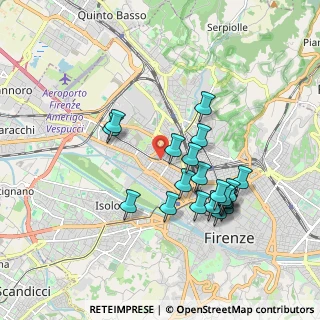 Mappa Viale Francesco Redi, 50127 Firenze FI, Italia (1.7685)