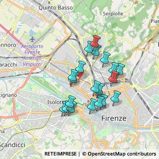 Mappa Viale Francesco Redi, 50127 Firenze FI, Italia (1.624)
