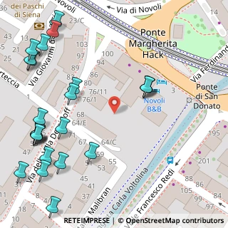Mappa Via di Novoli, 50144 Firenze FI, Italia (0.0875)