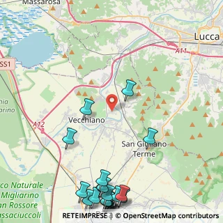 Mappa Via dei Molini, 56017 San Giuliano Terme PI, Italia (6.773)
