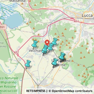 Mappa Via dei Molini, 56017 San Giuliano Terme PI, Italia (3.05909)