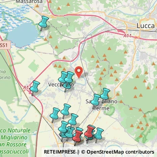 Mappa Via dei Molini, 56017 San Giuliano Terme PI, Italia (5.796)