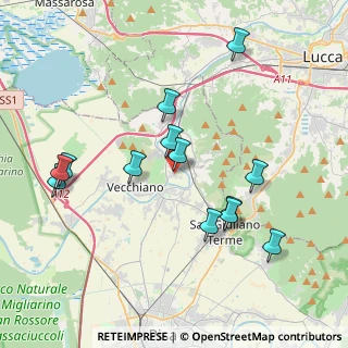 Mappa Via dei Molini, 56017 San Giuliano Terme PI, Italia (4.05308)