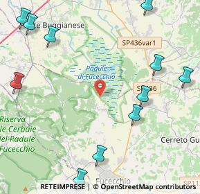 Mappa Via dello Stillo, 50054 Fucecchio FI, Italia (7.11059)