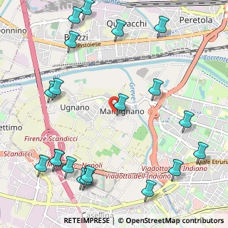 Mappa Via di Mantignano, 50142 Firenze FI, Italia (1.497)