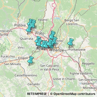 Mappa Via di Mantignano, 50142 Firenze FI, Italia (10.01313)