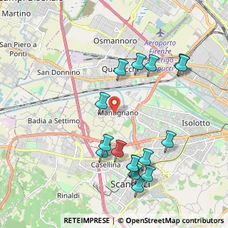 Mappa Via di Mantignano, 50142 Firenze FI, Italia (2.26313)