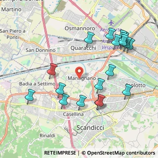 Mappa Via di Mantignano, 50142 Firenze FI, Italia (2.366)