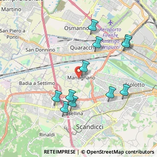 Mappa Via di Mantignano, 50142 Firenze FI, Italia (2.11545)
