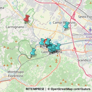 Mappa Via Berti, 50058 Signa FI, Italia (2.25273)