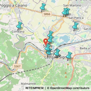 Mappa Via Berti, 50058 Signa FI, Italia (2.045)
