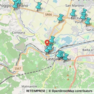 Mappa Via Berti, 50058 Signa FI, Italia (2.886)