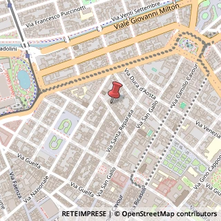 Mappa Via delle Ruote, 40, 50129 Firenze, Firenze (Toscana)