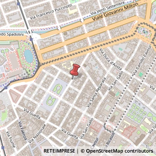 Mappa Via Santa Caterina D'Alessandria, 8, 50129 Firenze, Firenze (Toscana)