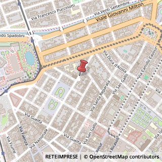 Mappa Via Santa Caterina D'Alessandria, 6, 50129 Firenze, Firenze (Toscana)