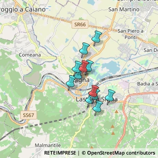 Mappa Via dei Berti, 50058 Signa FI, Italia (1.19167)