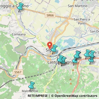 Mappa Via dei Berti, 50058 Signa FI, Italia (2.73333)