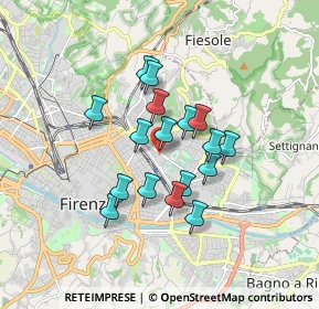 Mappa Viale dei Mille, 50136 Firenze FI, Italia (1.34)
